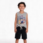 Conjunto Patrulha Canina Short Brim